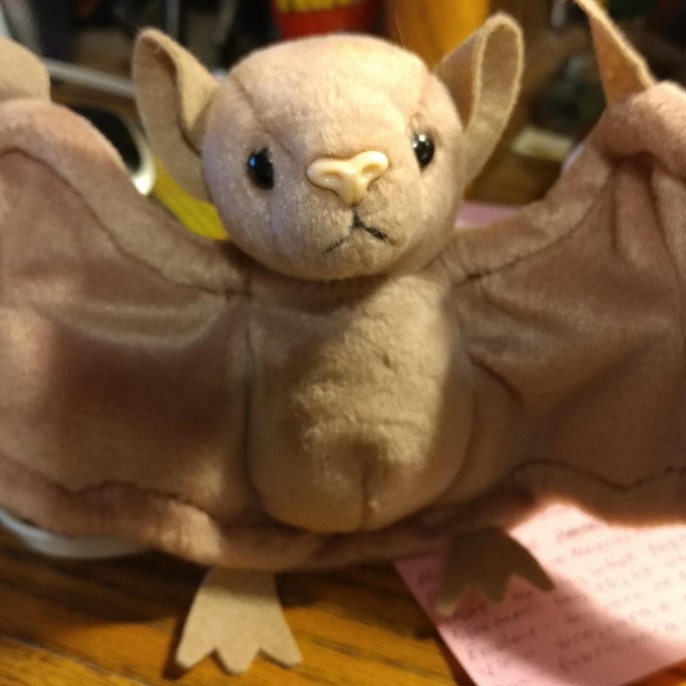 Beanie Baby, TY, Retired, Batty